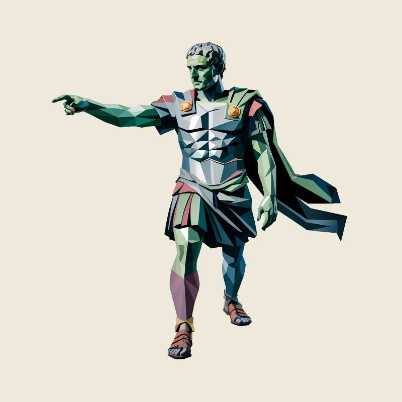Caesar - Cooles Geschichtslogo