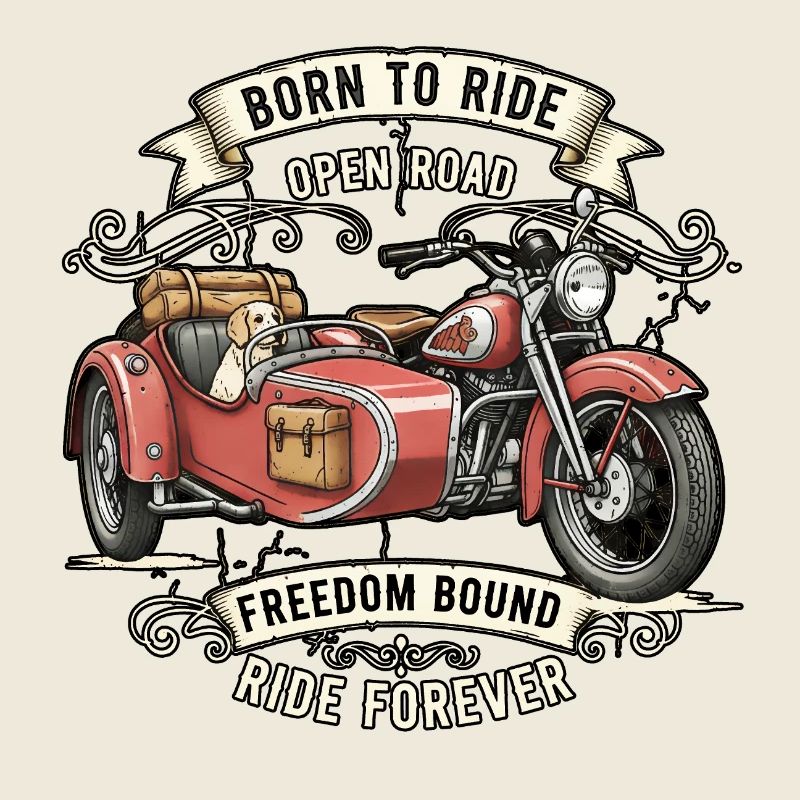 Né pour rouler sur route ouverte Liberté