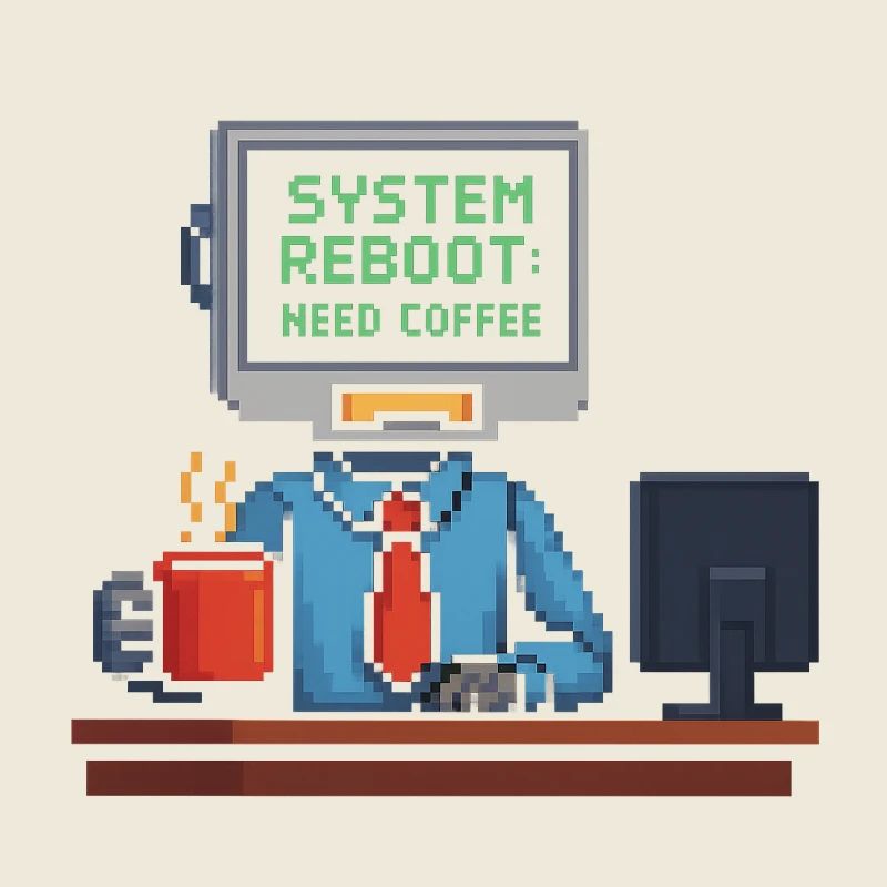 system reboot need coffee