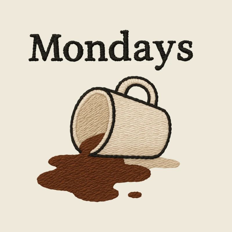 Café le lundi – début de semaine typique