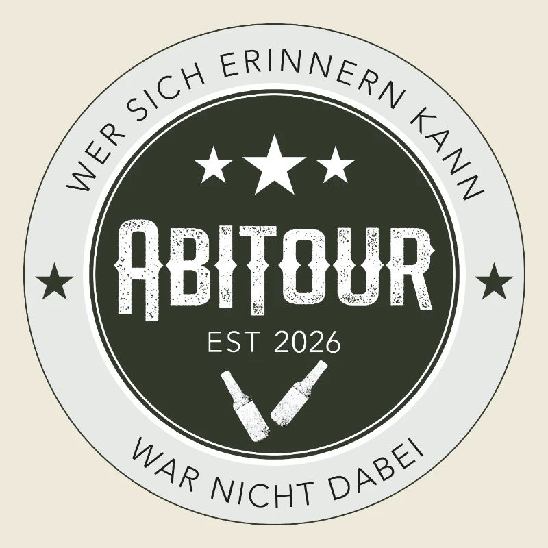 Abitour Vintage Abzeichen