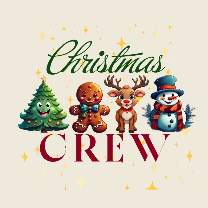 Weihnachts Crew Motive