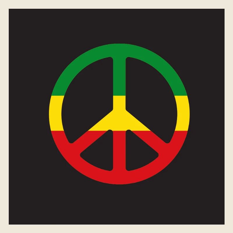Reggae-Peace-Zeichen