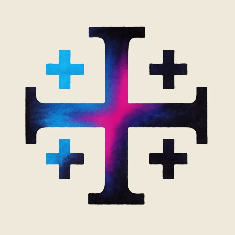 Croix du Caire (Croix de Jérusalem) – Minuit