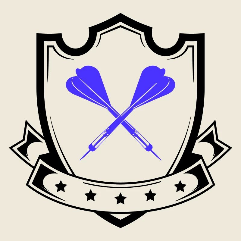 Conception de fléchettes Croix Bleue