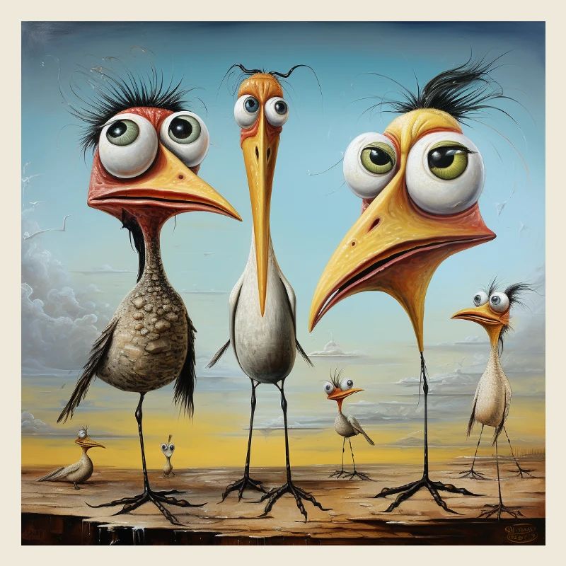 Volée d’oiseaux animée sur la plage