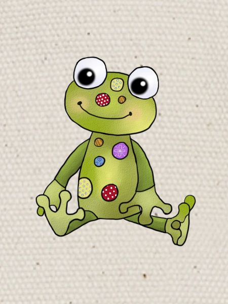 Frosch_mit_Punkten