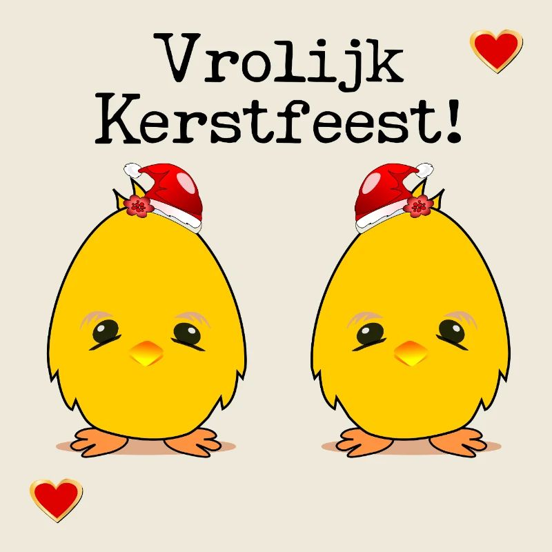 Frohe Weihnachtsküken