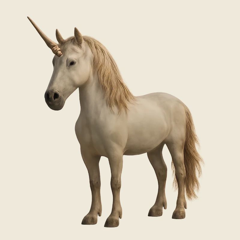 Creme Einhorn