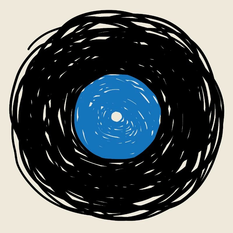 Esquisse d’album vinyle