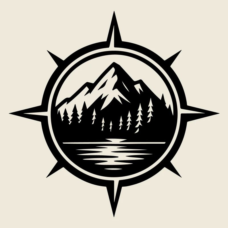 Berge Kompass Travel