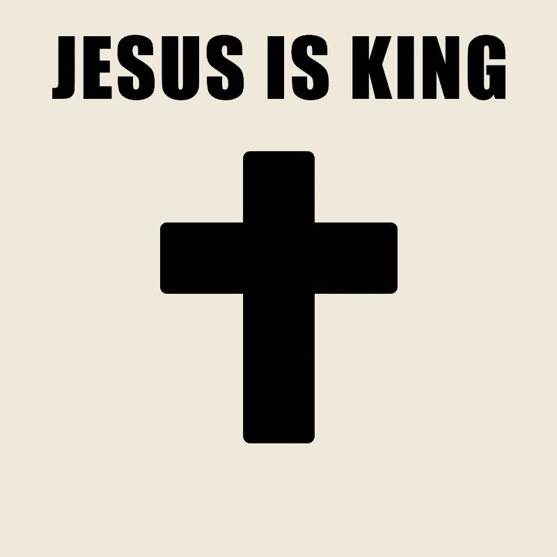 Conception minimale de croix de Jesus is King