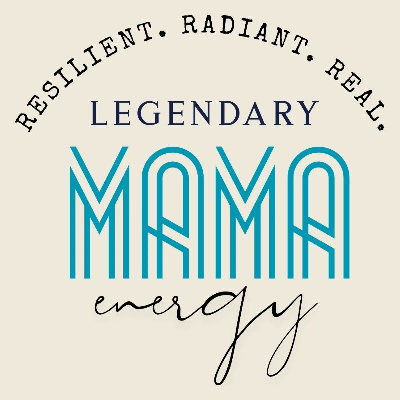 Legendäres Mama-Neon-Wortzeichen