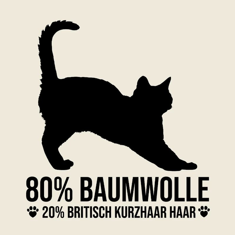 Britisch Kurzhaar Katze Lustig Spruch BKH Geschenk