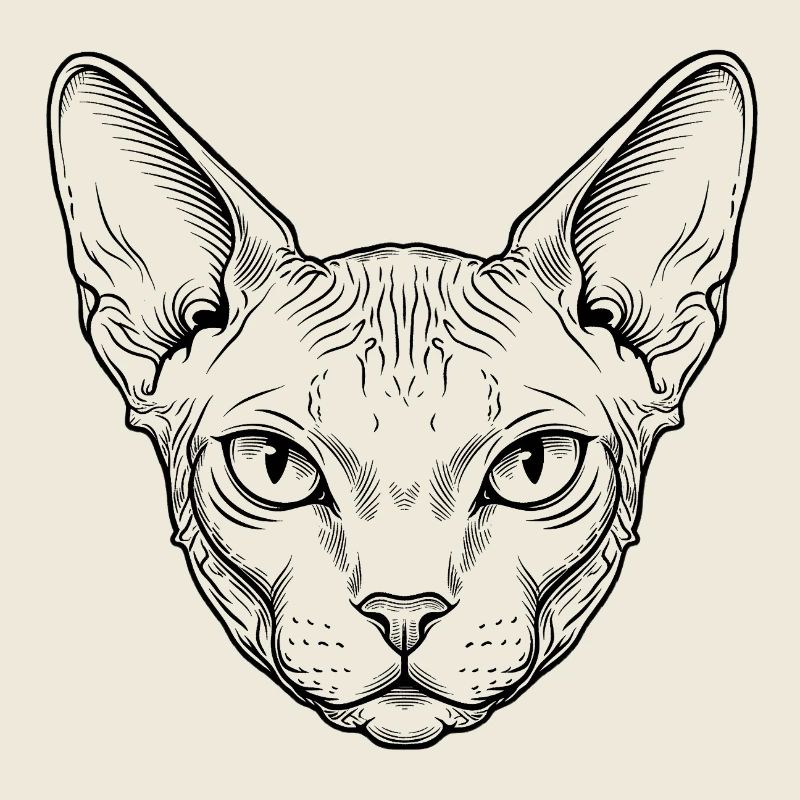 Sphynx Katze