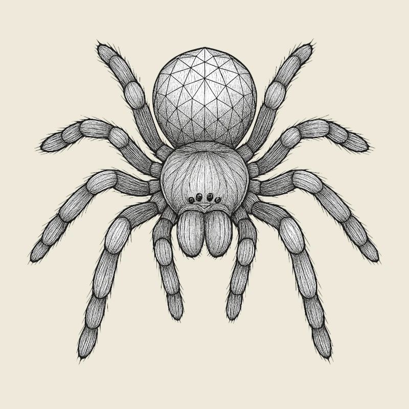 Geometric Tarantula Icon