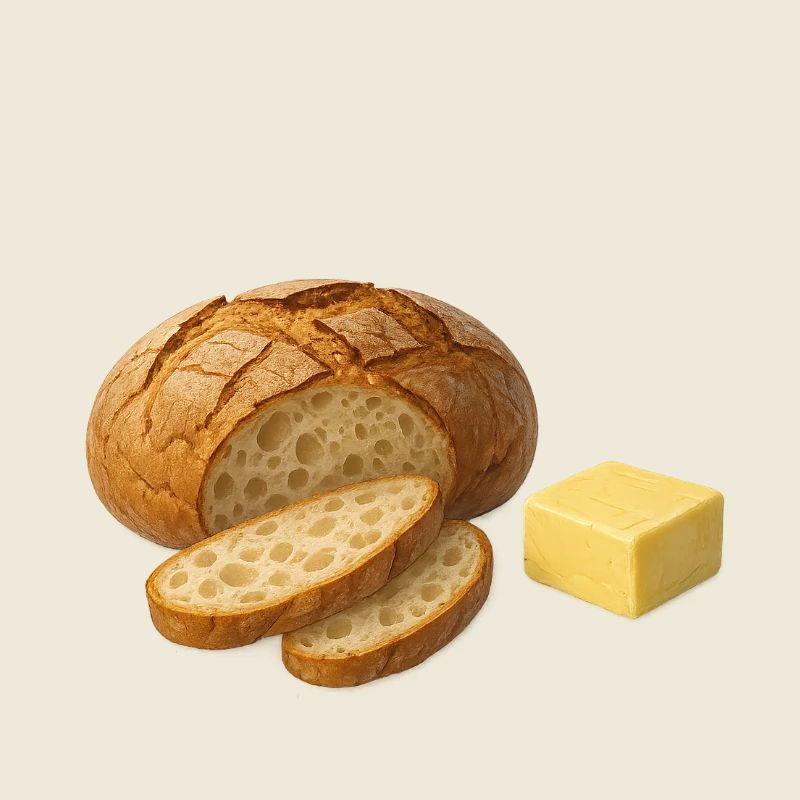 Pain et beurre