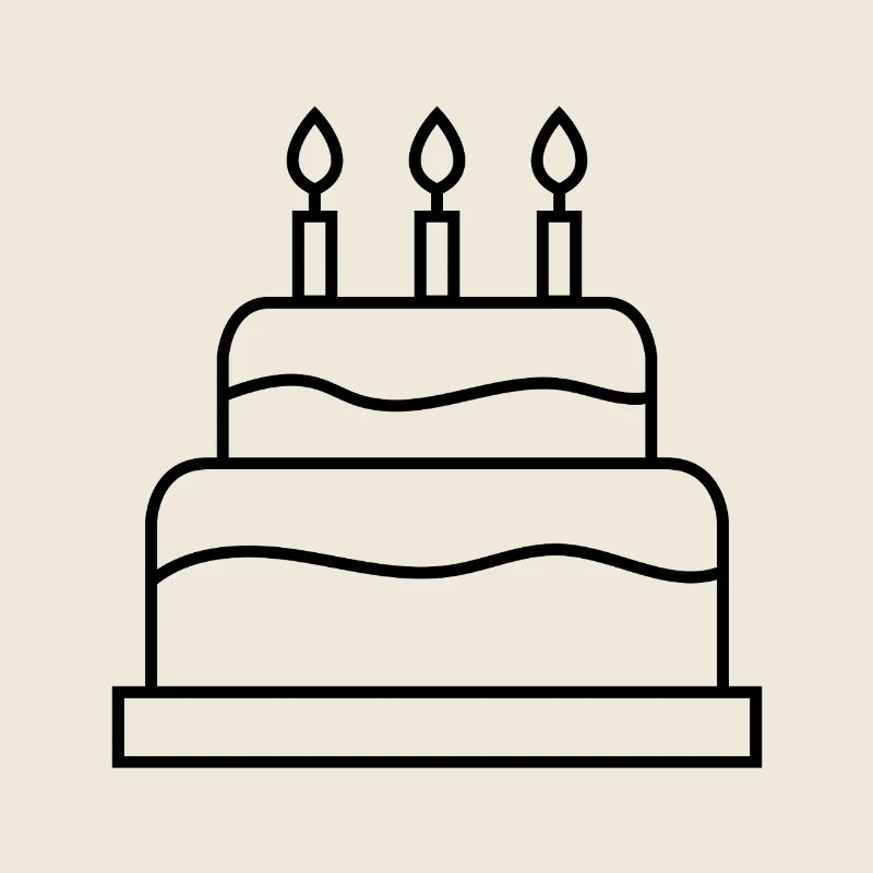 Geburtstagskuchen