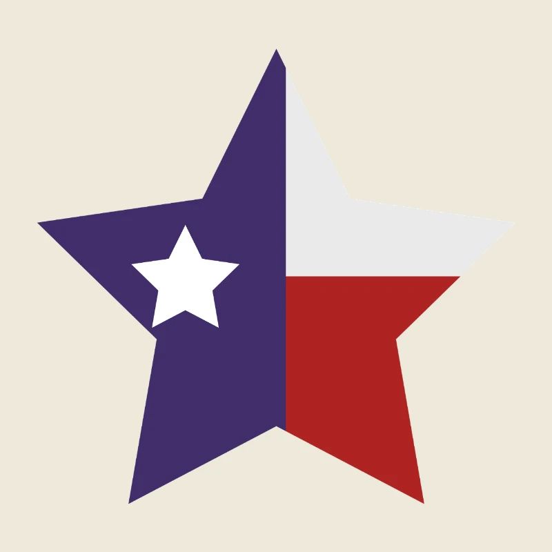 Texas Star Flagge