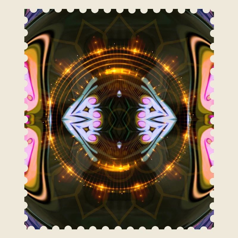 Mandala Kaléidoscope Ardent