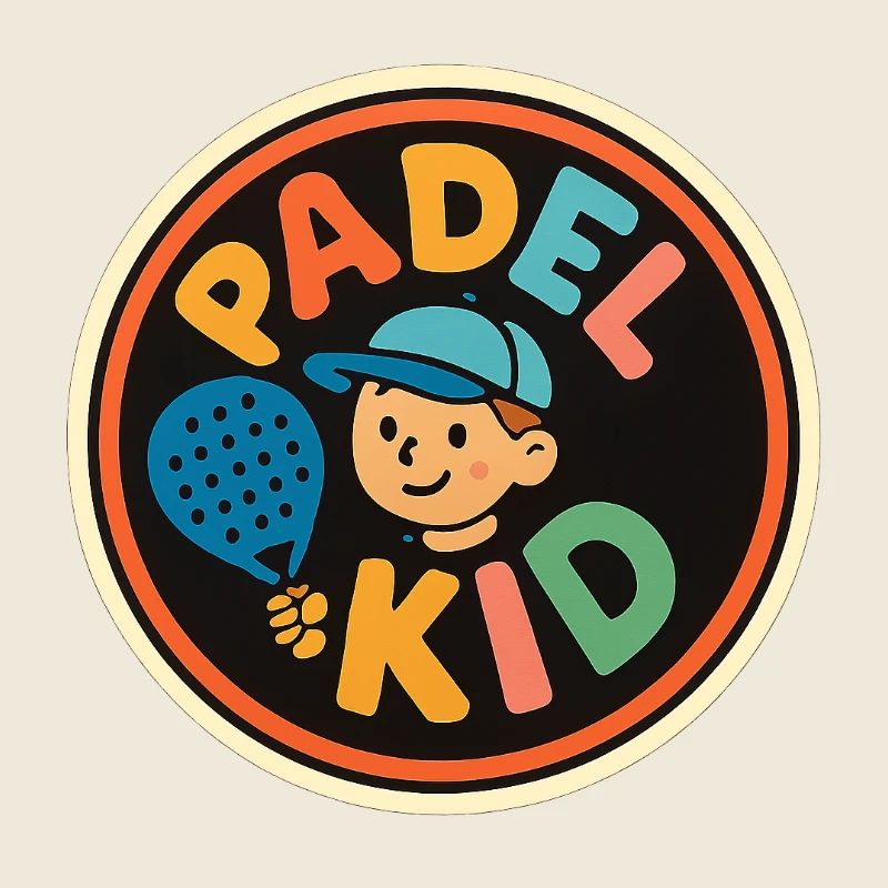Padel Kind Logo Sticker