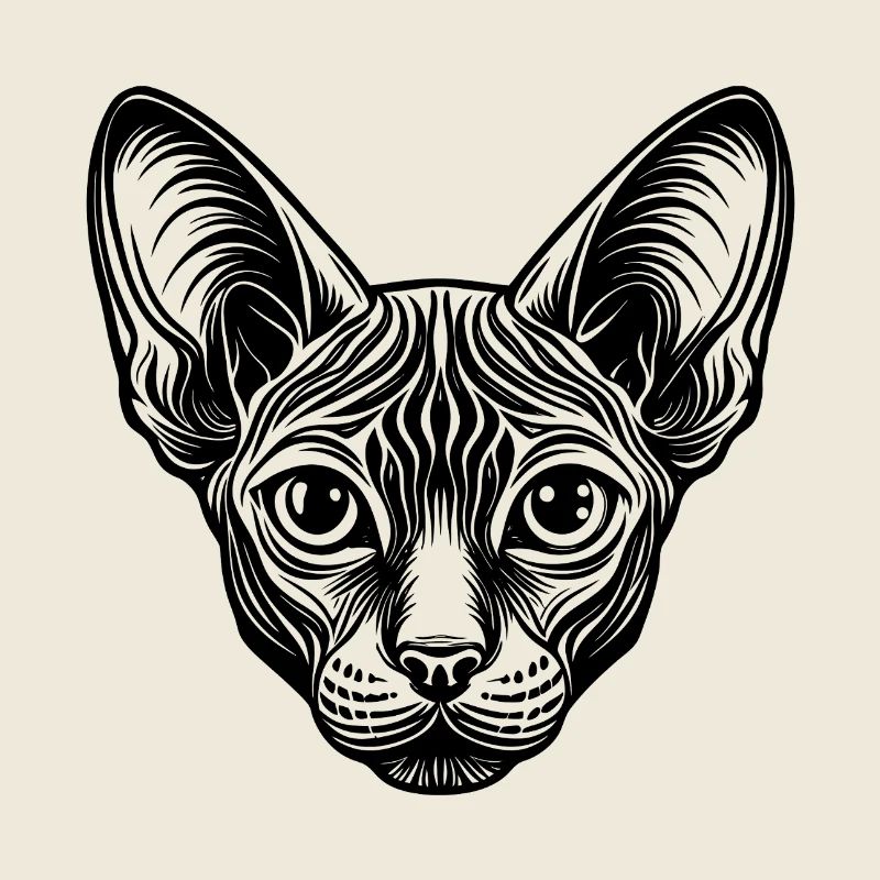 Sphynx-Katze
