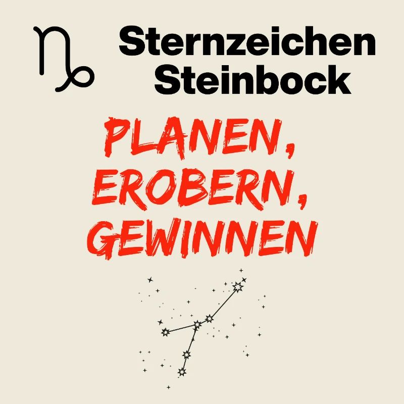 Sternzeichen Steinbock – Planen, Erobern, Gewinnen