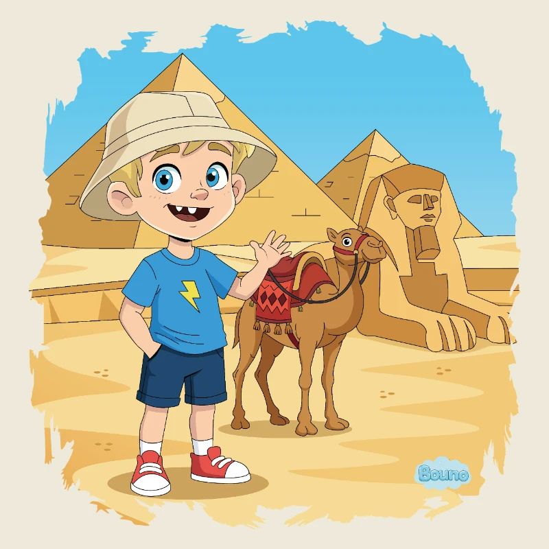 Bouno en Égypte - Aventure aux pyramides