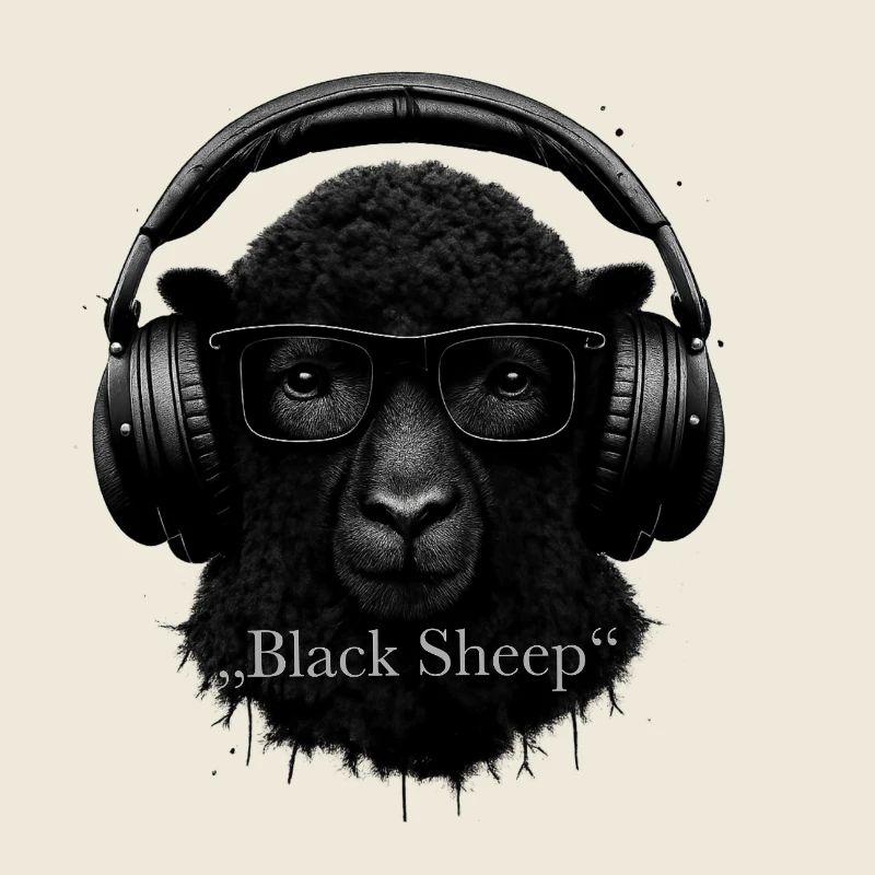 Black Sheep avec un casque