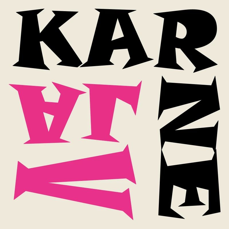 Karneval in Pink/Schwarz