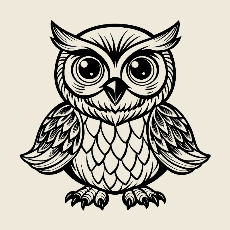 Bébé hibou