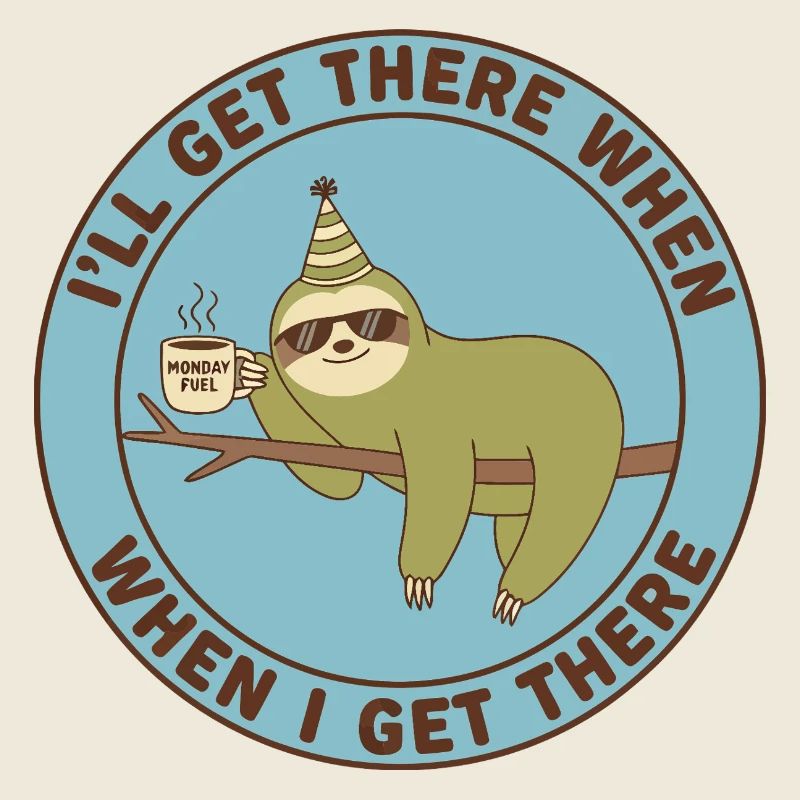 Sloth Monday Fuel Décontracté