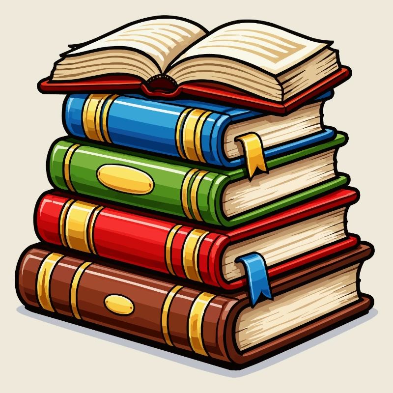 Bücherstapel Buch