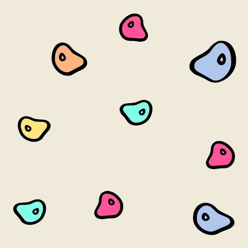 Bouldering climbing wall