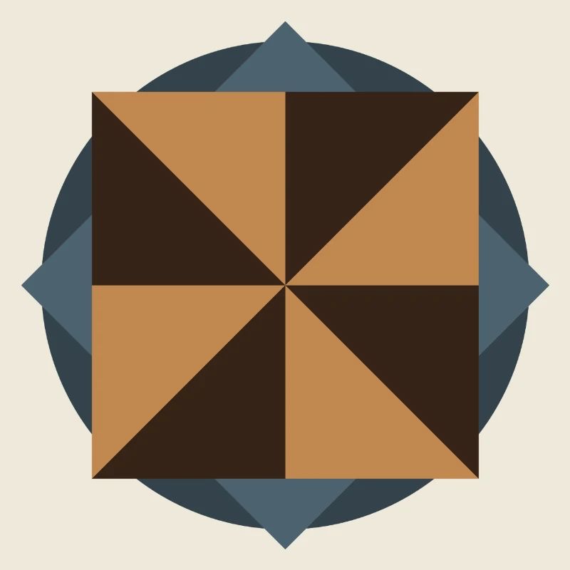 PYRAMID CORE GEOMETRY | Basic Shapes Artwork