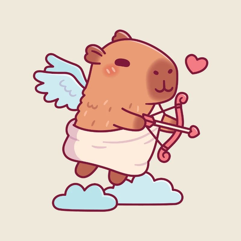 Mignon Ange Cupidon Capybara
