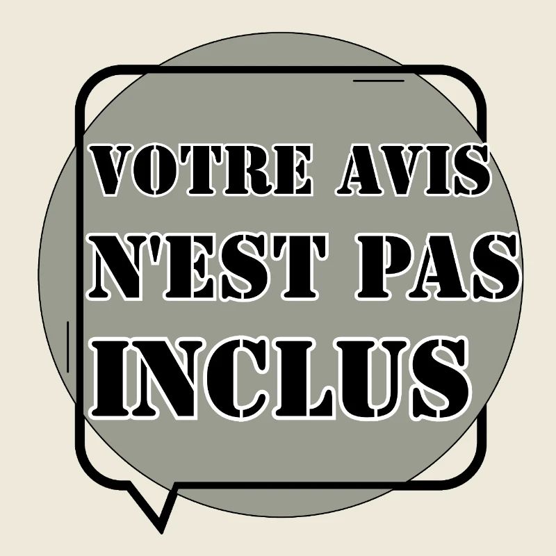 VOTRE AVIS N'EST PAS INCLUS.
