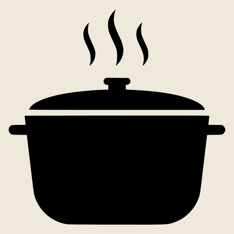 Kochtopf Suppe Dampf Icon