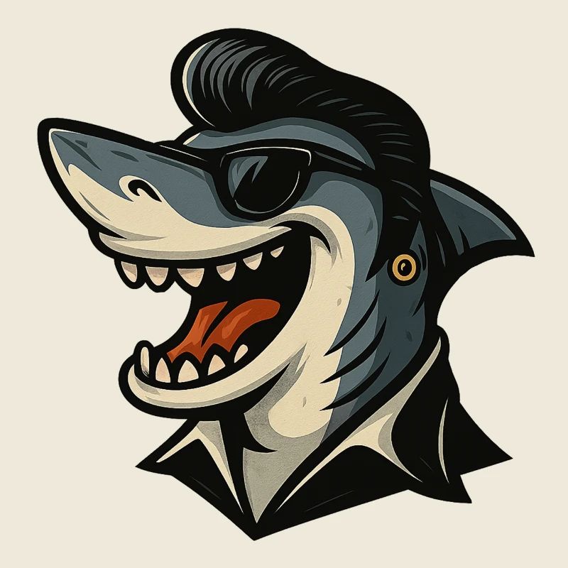 Requin avec style
