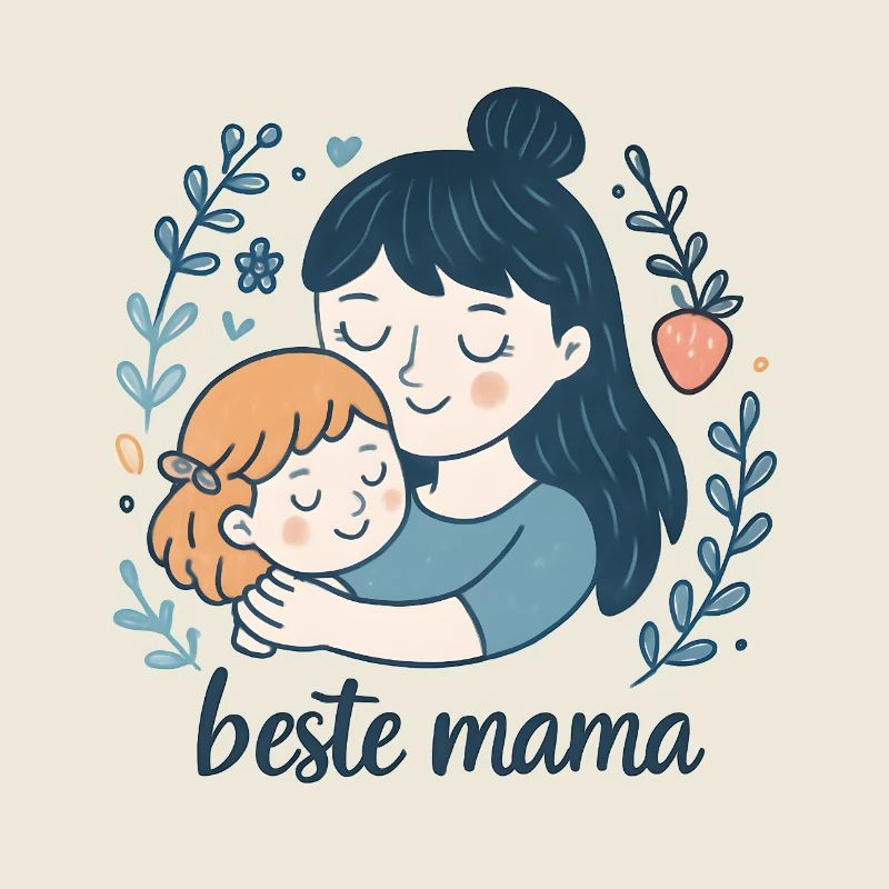 Beste Mama Umarmung
