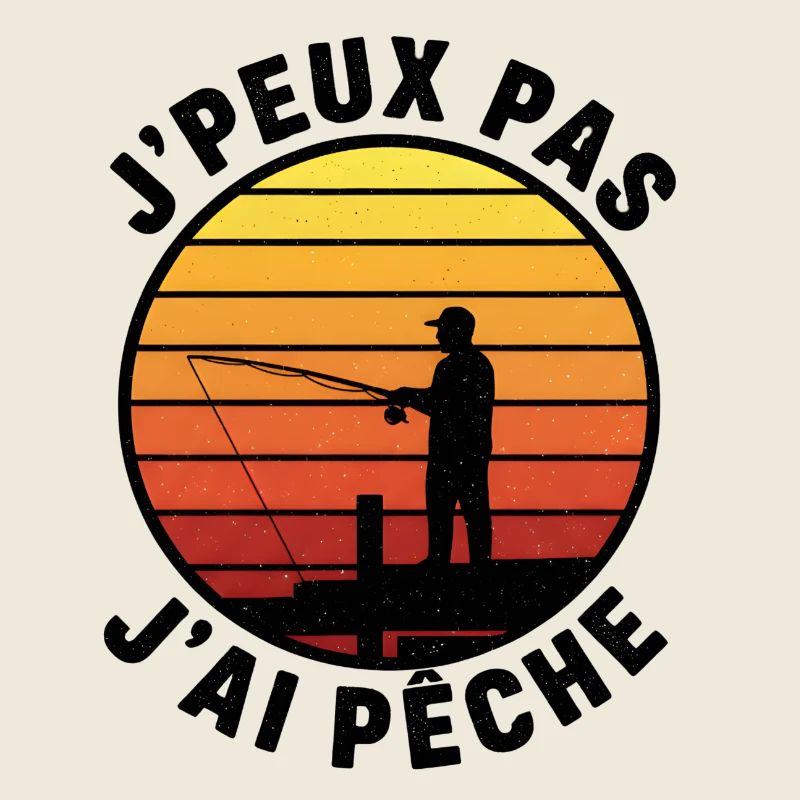J'peux pas jai pêche – coucher soleil