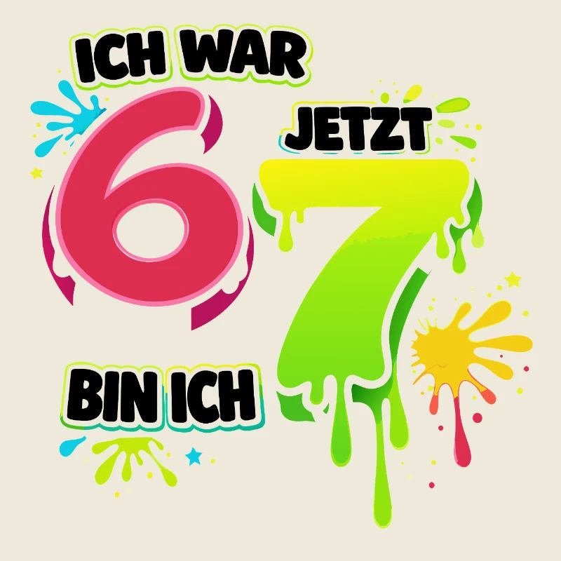 J’avais 6 ans, maintenant 7 ans, drôle, 67 anniversaires de mème
