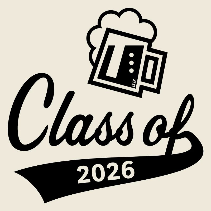 Promotion 2026 (Promotion diplômée / Bière / Noir)