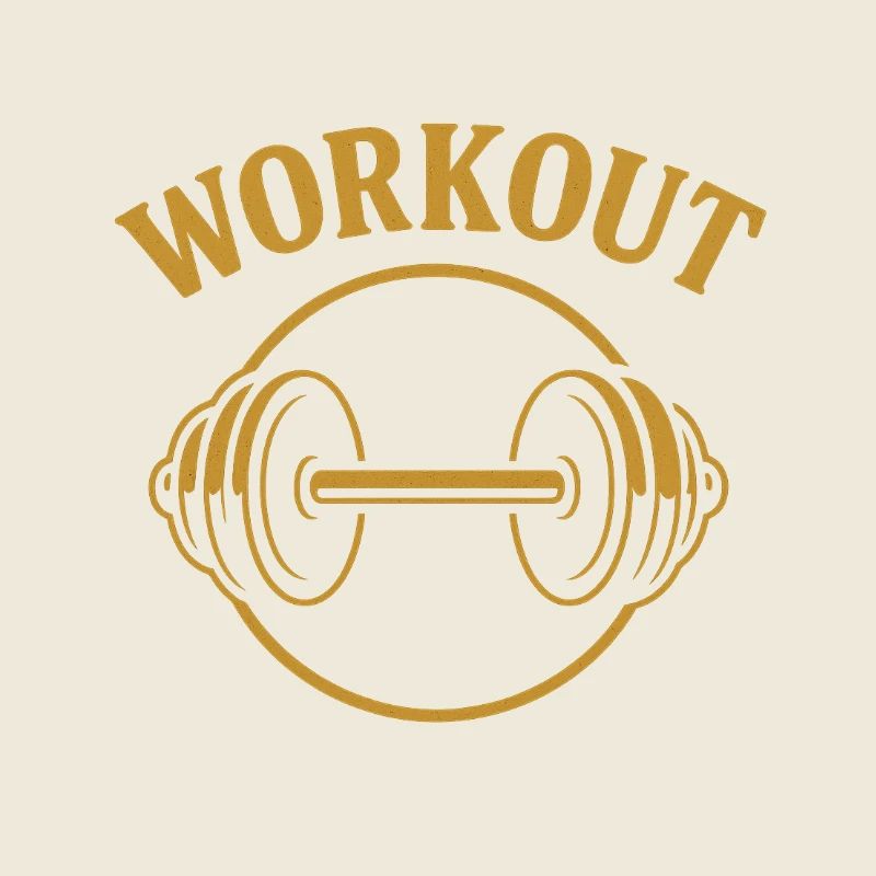 Haltère Doré Workout