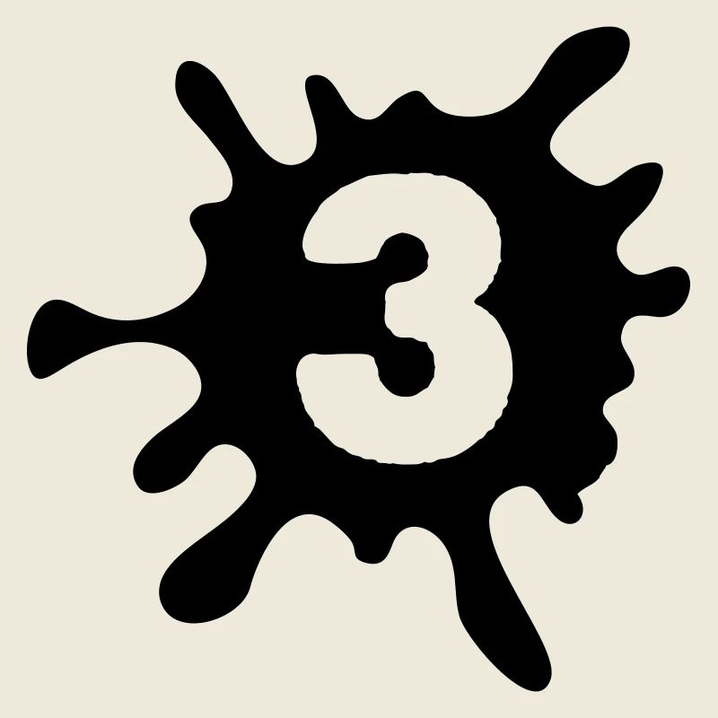 3 Klecks