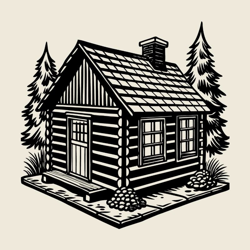 Log cabin