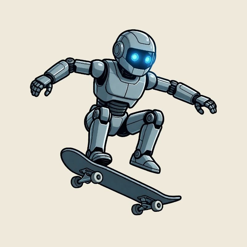 02 Le Robot Urbain Skateboard