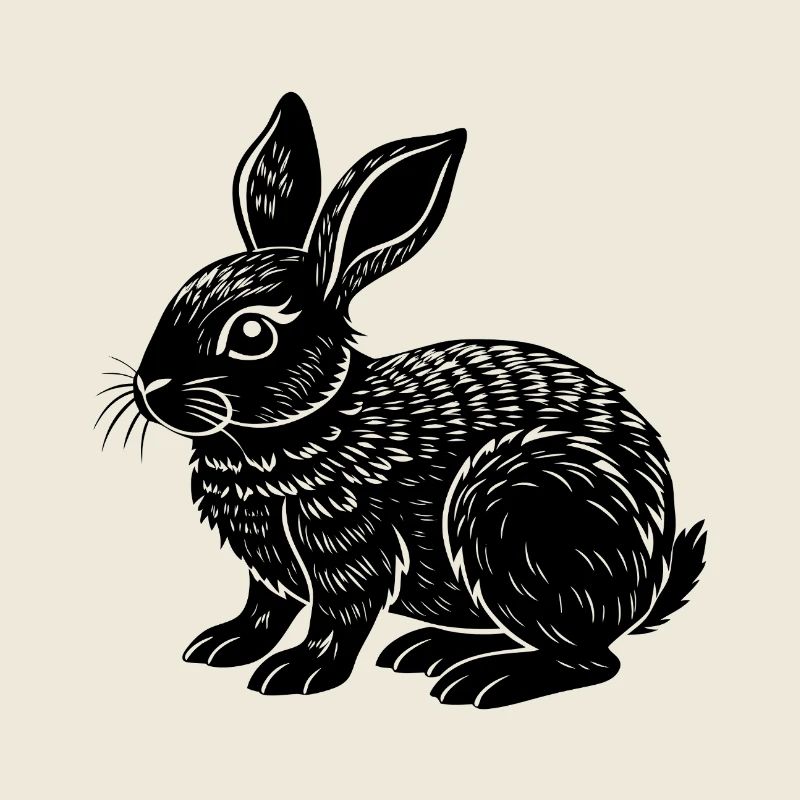 Petit lapin mignon