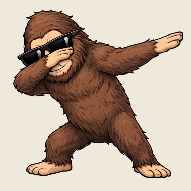 Dabbing Big Foot