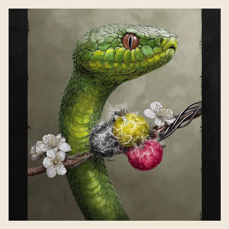 Serpent et électricité